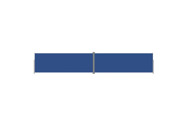 Sisäänvedettävä sivumarkiisi sininen 220x1200 cm - Sininen - Parvekemarkiisi - Markiisi
 - Sivumarkiisi - Ikkunatarvikkeet