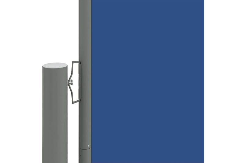 Sisäänvedettävä sivumarkiisi sininen 220x600 cm - Sininen - Puutarhakalusteet - Aurinkosuoja - Markiisi
 - Parvekemarkiisi