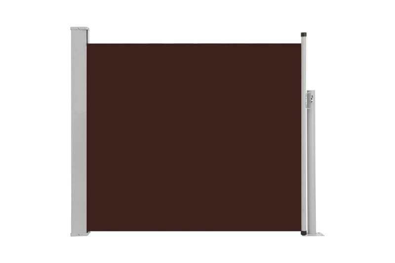 Sisäänvedettävä terassin sivumarkiisi 100x300 cm ruskea - Ruskea - Puutarhakalusteet - Aurinkosuoja - Markiisi
 - Parvekemarkiisi