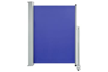 Sisäänvedettävä terassin sivumarkiisi 100x300 cm sininen - Sininen - Puutarhakalusteet - Aurinkosuoja - Markiisi
 - Parvekemarkiisi