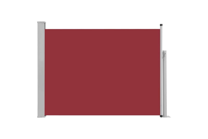 Sisäänvedettävä terassin sivumarkiisi 100x500 cm punainen - Punainen - Puutarhakalusteet - Aurinkosuoja - Markiisi
 - Parvekemarkiisi