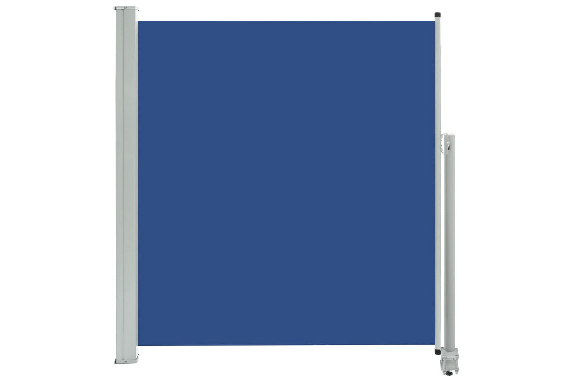 Sisäänvedettävä terassin sivumarkiisi 140 x 300 cm sininen - Sininen - Puutarhakalusteet - Aurinkosuoja - Markiisi
 - Parvekemarkiisi