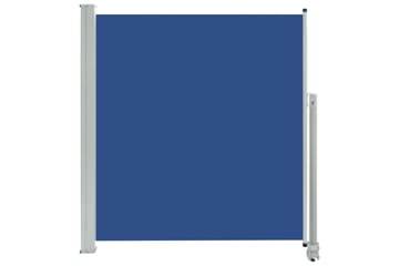 Sisäänvedettävä terassin sivumarkiisi 140 x 300 cm sininen - Sininen - Puutarhakalusteet - Aurinkosuoja - Markiisi
 - Parvekemarkiisi