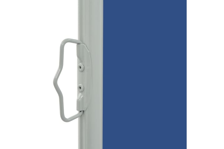 Sisäänvedettävä terassin sivumarkiisi 140 x 300 cm sininen - Sininen - Parvekemarkiisi - Markiisi
 - Sivumarkiisi - Ikkunatarvikkeet