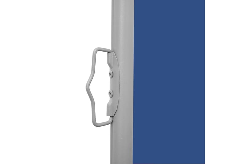 Sisäänvedettävä terassin sivumarkiisi 140x500 cm sininen - Sininen - Puutarhakalusteet - Aurinkosuoja - Markiisi
 - Parvekemarkiisi