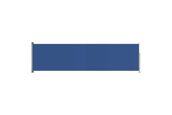 Sisäänvedettävä terassin sivumarkiisi 140x500 cm sininen - Sininen - Parvekemarkiisi - Markiisi
 - Sivumarkiisi - Ikkunatarvikkeet