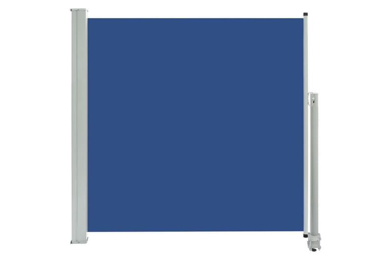 Sisäänvedettävä terassin sivumarkiisi 160x300 cm sininen - Sininen - Puutarhakalusteet - Aurinkosuoja - Markiisi
 - Parvekemarkiisi