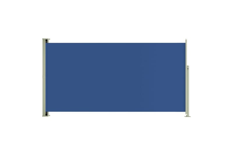 Sisäänvedettävä terassin sivumarkiisi 160x300 cm sininen - Sininen - Puutarhakalusteet - Aurinkosuoja - Markiisi
 - Parvekemarkiisi