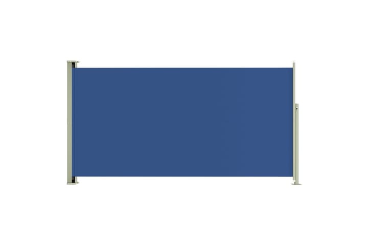 Sisäänvedettävä terassin sivumarkiisi 160x300 cm sininen - Sininen - Parvekemarkiisi - Markiisi
 - Sivumarkiisi - Ikkunatarvikkeet