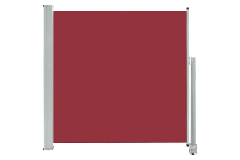 Sisäänvedettävä terassin sivumarkiisi 160x300 cm punainen - Punainen - Puutarhakalusteet - Aurinkosuoja - Markiisi
 - Parvekemarkiisi