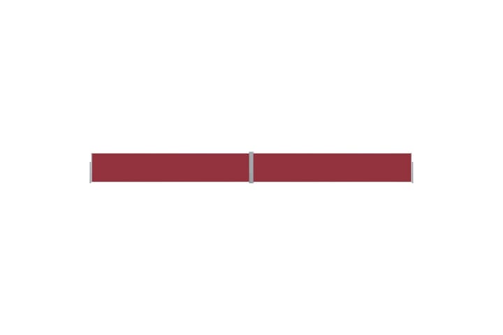 Sisäänvedettävä terassin sivumarkiisi 170x1200 cm punainen - Punainen - Parvekemarkiisi - Markiisi
 - Sivumarkiisi - Ikkunatarvikkeet