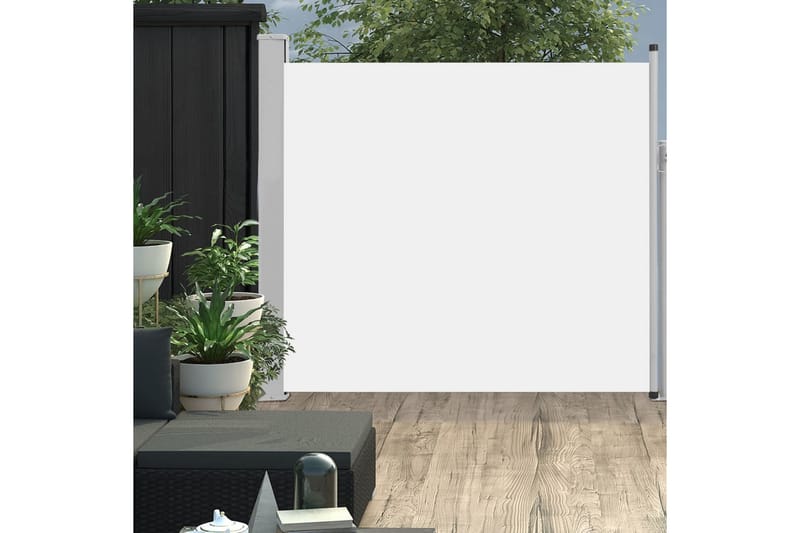 Sisäänvedettävä terassin sivumarkiisi 170x300 cm kerma - Kerma - Puutarhakalusteet - Aurinkosuoja - Markiisi
 - Parvekemarkiisi