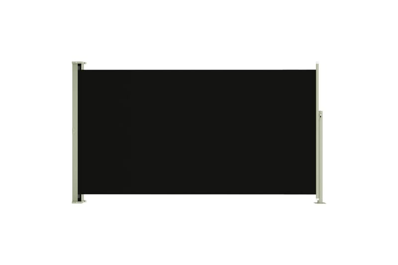 Sisäänvedettävä terassin sivumarkiisi 170x300 cm musta - Musta - Puutarhakalusteet - Aurinkosuoja - Markiisi
 - Parvekemarkiisi