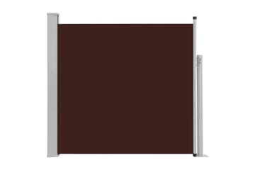Sisäänvedettävä terassin sivumarkiisi 170x300 cm ruskea - Ruskea - Puutarhakalusteet - Aurinkosuoja - Markiisi
 - Parvekemarkiisi