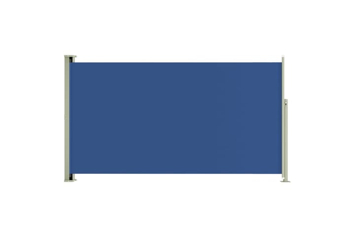 Sisäänvedettävä terassin sivumarkiisi 170x300 cm sininen - Sininen - Parvekemarkiisi - Markiisi
 - Sivumarkiisi - Ikkunatarvikkeet