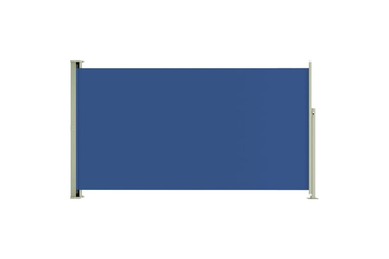 Sisäänvedettävä terassin sivumarkiisi 170x300 cm sininen - Sininen - Puutarhakalusteet - Aurinkosuoja - Markiisi
 - Parvekemarkiisi