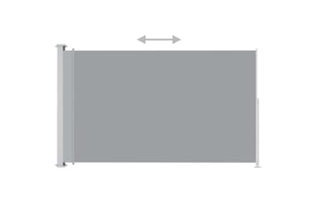 Sisäänvedettävä terassin sivumarkiisi 180x300 cm antrasiitti - Puutarhakalusteet - Aurinkosuoja - Markiisi
 - Parvekemarkiisi