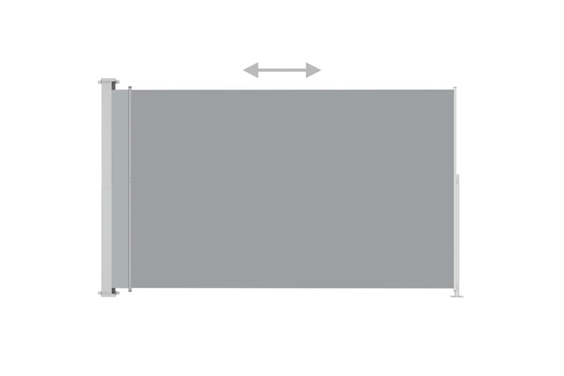 Sisäänvedettävä terassin sivumarkiisi 180x300 cm antrasiitti - Puutarhakalusteet - Aurinkosuoja - Markiisi
 - Parvekemarkiisi