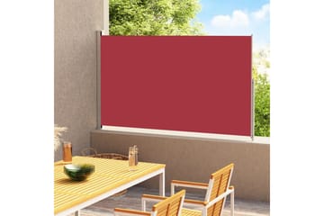 Sisäänvedettävä terassin sivumarkiisi 180x300 cm punainen - Punainen - Puutarhakalusteet - Aurinkosuoja - Markiisi
 - Parvekemarkiisi