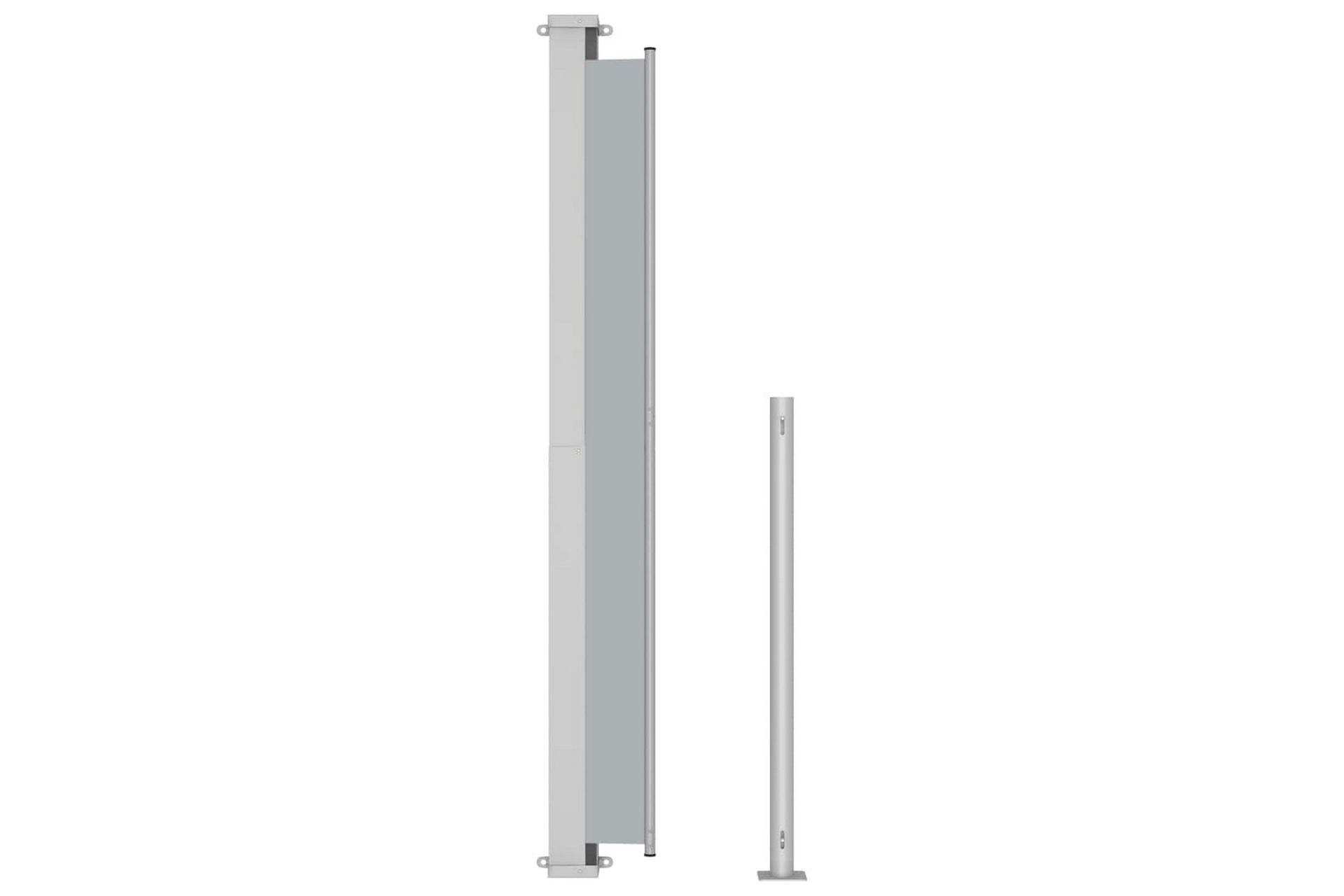 Sisäänvedettävä terassin sivumarkiisi 180x500 cm antrasiitti - Puutarhakalusteet - Aurinkosuoja - Markiisi
 - Parvekemarkiisi