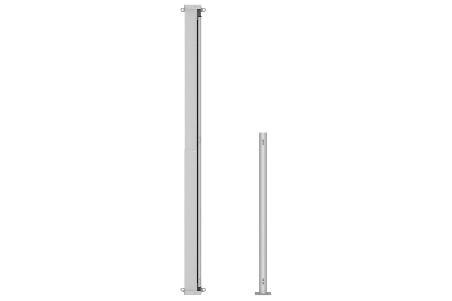 Sisäänvedettävä terassin sivumarkiisi 180x500 cm punainen - Punainen - Puutarhakalusteet - Aurinkosuoja - Markiisi
 - Parvekemarkiisi