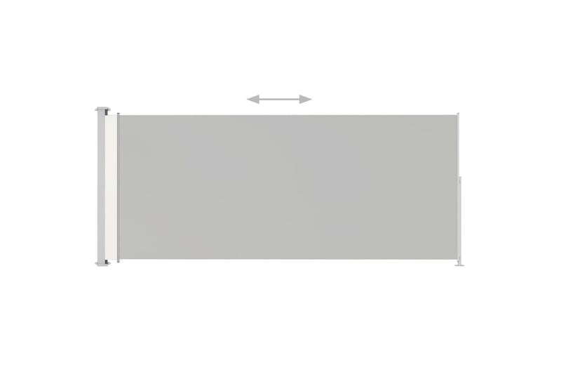 Sisäänvedettävä terassin sivumarkiisi 220x500 cm kerma - Puutarhakalusteet - Aurinkosuoja - Markiisi
 - Parvekemarkiisi