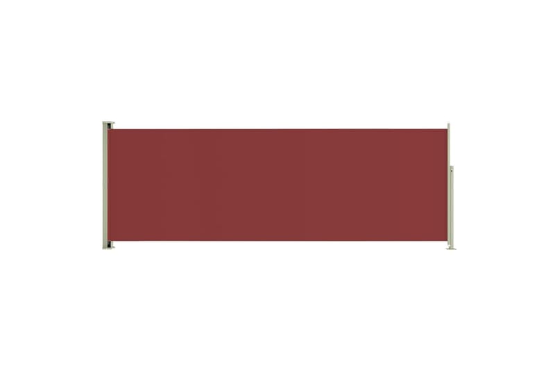 Sisäänvedettävä terassin sivumarkiisi 220x600 cm punainen - Punainen - Puutarhakalusteet - Aurinkosuoja - Markiisi
 - Parvekemarkiisi