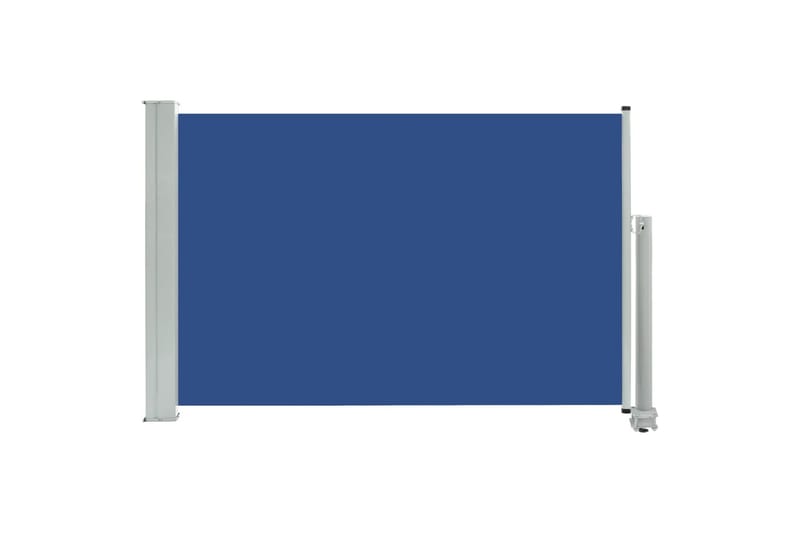 Sisäänvedettävä terassin sivumarkiisi 60x300 cm sininen - Sininen - Puutarhakalusteet - Aurinkosuoja - Markiisi
 - Parvekemarkiisi