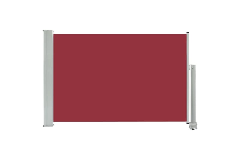 Sisäänvedettävä terassin sivumarkiisi 60x300 cm punainen - Punainen - Puutarhakalusteet - Aurinkosuoja - Markiisi
 - Parvekemarkiisi