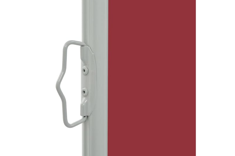 Sisäänvedettävä terassin sivumarkiisi 80x300 cm punainen - Punainen - Puutarhakalusteet - Aurinkosuoja - Markiisi
 - Parvekemarkiisi