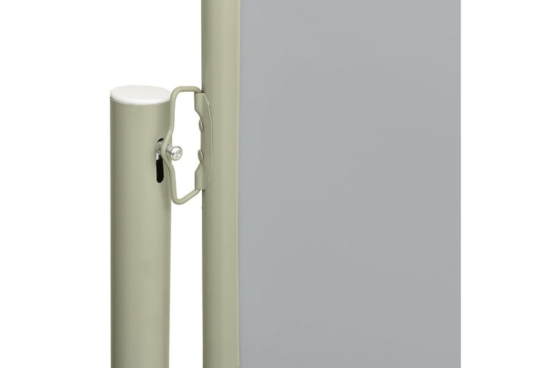 Terassin sisäänvedettävä sivumarkiisi 180x600 cm harmaa - Harmaa - Puutarhakalusteet - Aurinkosuoja - Markiisi
 - Parvekemarkiisi