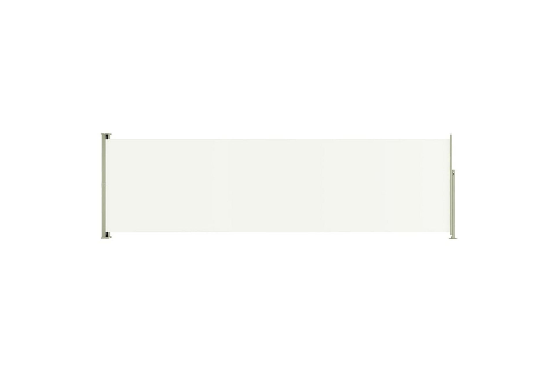 Terassin sisäänvedettävä sivumarkiisi 180x600 cm kerma - Kerma - Puutarhakalusteet - Aurinkosuoja - Markiisi
 - Parvekemarkiisi