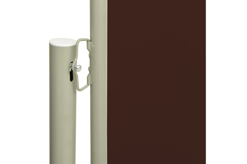 Terassin sisäänvedettävä sivumarkiisi 180x600 cm ruskea - Ruskea - Puutarhakalusteet - Aurinkosuoja - Markiisi
 - Parvekemarkiisi