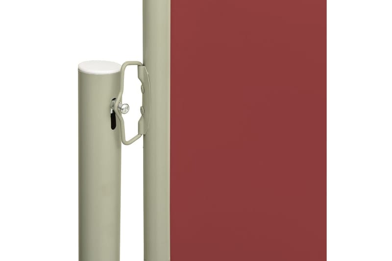 Terassin sisäänvedettävä sivumarkiisi 180x600 cm punainen - Punainen - Puutarhakalusteet - Aurinkosuoja - Markiisi
 - Parvekemarkiisi