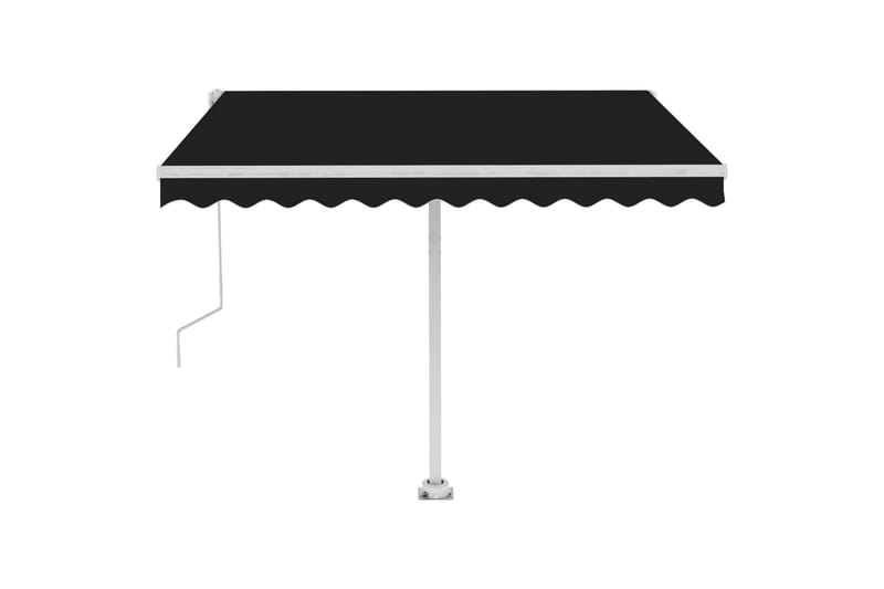 Vapaasti seisova sisäänkelattava markiisi 300x250cm - Antrasiitti - Puutarhakalusteet - Aurinkosuoja - Markiisi
 - Terassimarkiisi