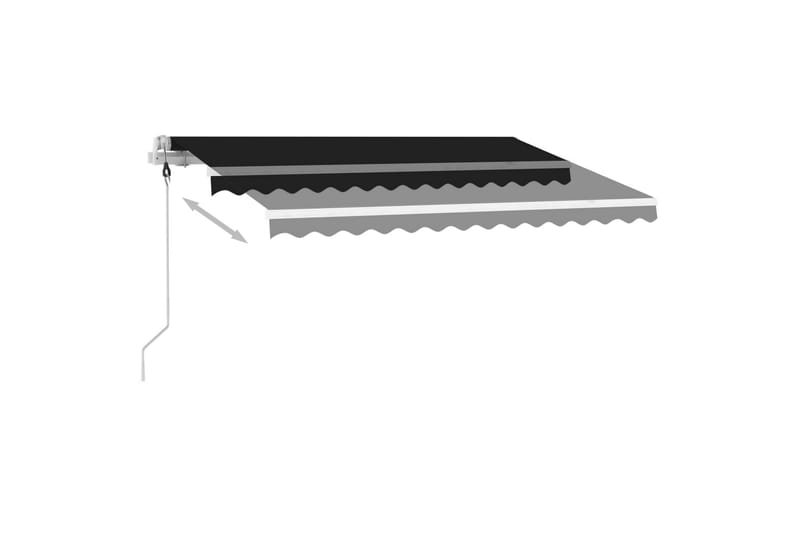 Vapaasti seisova sisäänkelattava markiisi 300x250cm - Antrasiitti - Puutarhakalusteet - Aurinkosuoja - Markiisi
 - Terassimarkiisi
