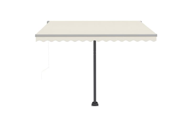 Vapaasti seisova sisäänkelattava markiisi 300x250cm kerma - Kerma - Puutarhakalusteet - Aurinkosuoja - Markiisi
 - Terassimarkiisi