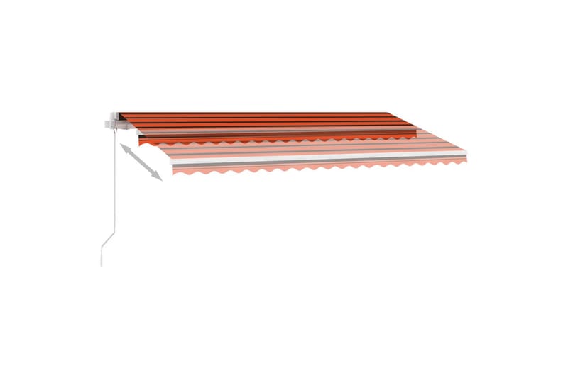 Vapaasti seisova sisäänkelattava markiisi 400x300 cm - Puutarhakalusteet - Aurinkosuoja - Markiisi
 - Terassimarkiisi
