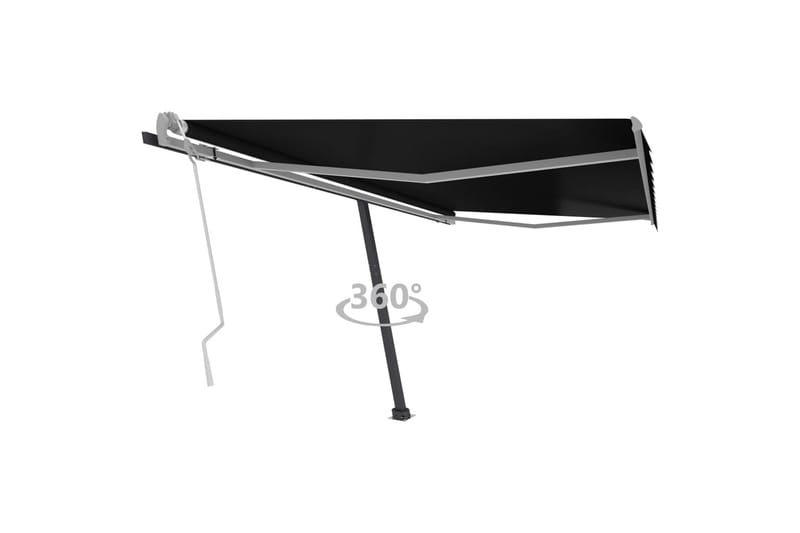 Vapaasti seisova sisäänkelattava markiisi 400x300cm - Antrasiitti - Puutarhakalusteet - Aurinkosuoja - Markiisi
 - Terassimarkiisi