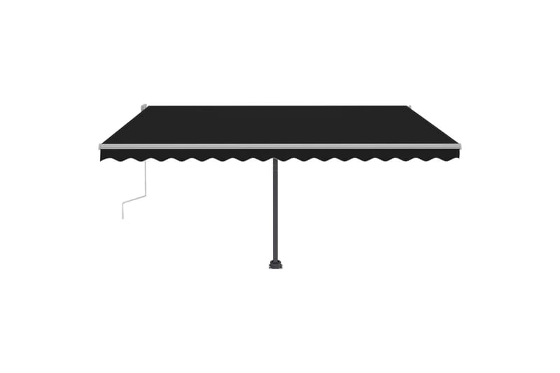 Vapaasti seisova sisäänkelattava markiisi 400x300cm - Antrasiitti - Puutarhakalusteet - Aurinkosuoja - Markiisi
 - Terassimarkiisi