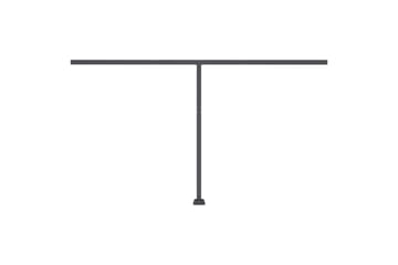 Vapaasti seisova sisäänkelattava markiisi 450x300 cm - Sininen - Puutarhakalusteet - Aurinkosuoja - Markiisi
 - Terassimarkiisi
