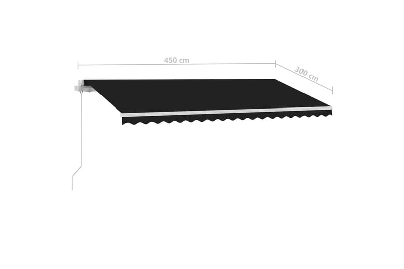 Vapaasti seisova sisäänkelattava markiisi 450x300 cm - Puutarhakalusteet - Aurinkosuoja - Markiisi
 - Terassimarkiisi