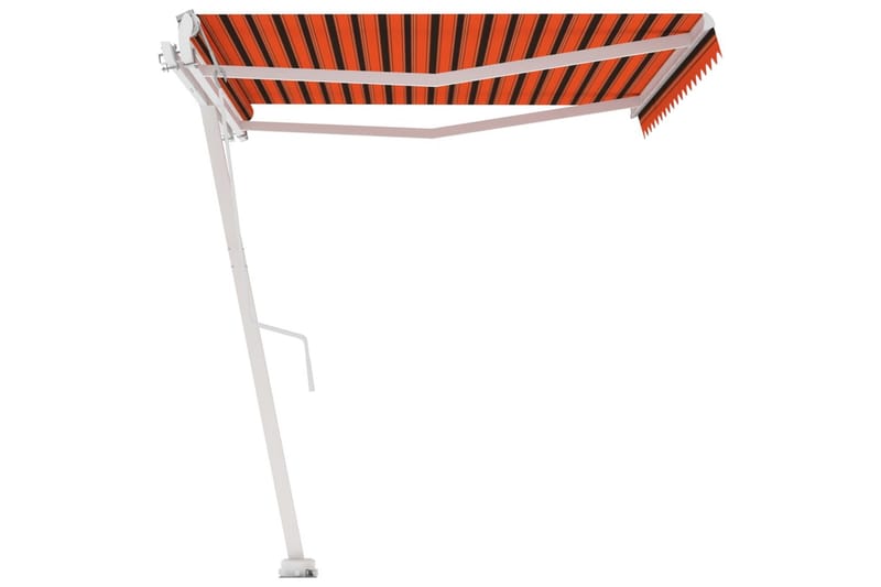 Vapaasti seisova sisäänkelattava markiisi 450x300cm - Oranssi - Puutarhakalusteet - Aurinkosuoja - Markiisi
 - Terassimarkiisi