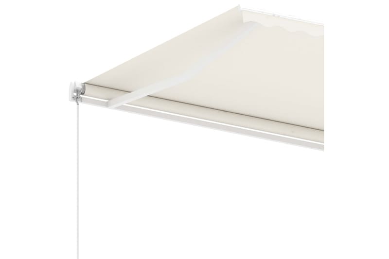 Vapaasti seisova sisäänkelattava markiisi 450x350 cm kerma - Puutarhakalusteet - Aurinkosuoja - Markiisi
 - Terassimarkiisi