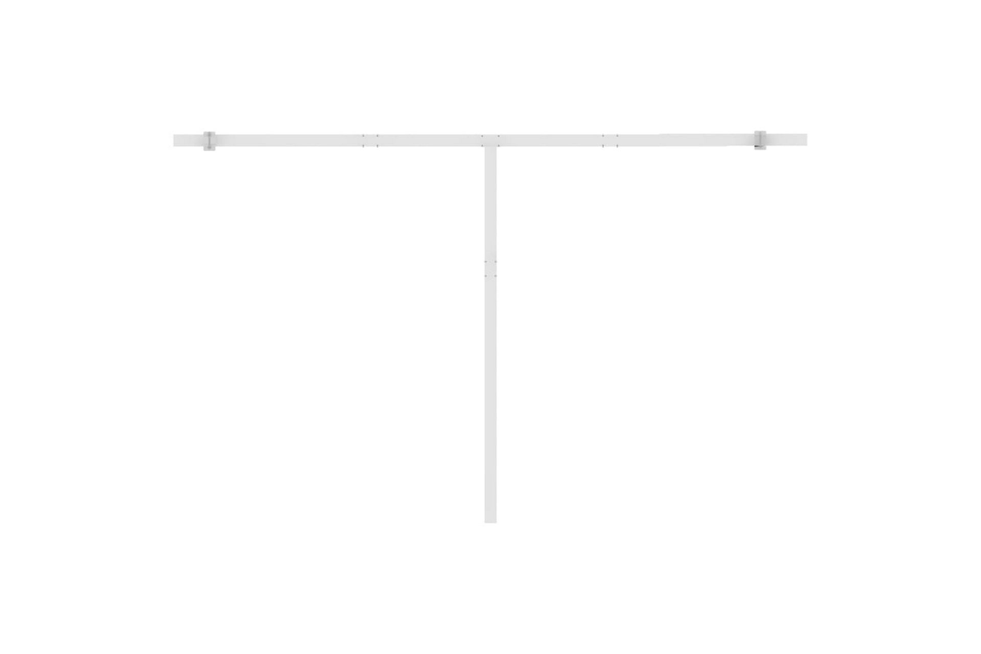 Vapaasti seisova sisäänkelattava markiisi 450x350 cm - Sininen - Puutarhakalusteet - Aurinkosuoja - Markiisi
 - Terassimarkiisi