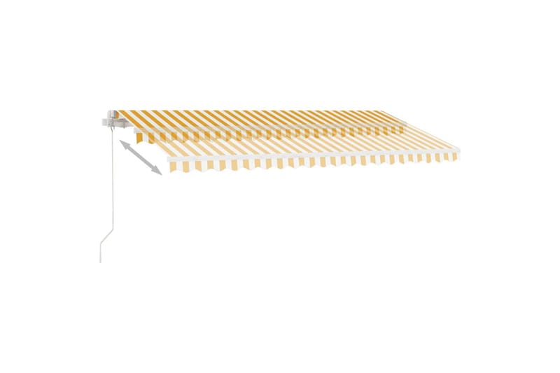 Vapaasti seisova sisäänkelattava markiisi 450x350 cm - Puutarhakalusteet - Aurinkosuoja - Markiisi
 - Terassimarkiisi