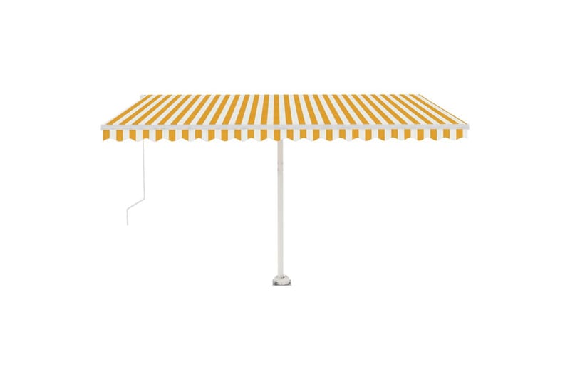 Vapaasti seisova sisäänkelattava markiisi 450x350 cm - Puutarhakalusteet - Aurinkosuoja - Markiisi
 - Terassimarkiisi