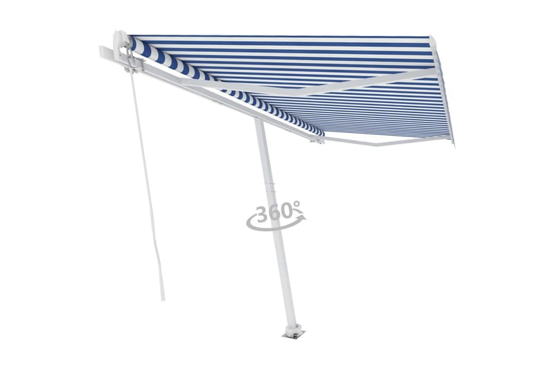 Vapaasti seisova sisäänkelattava markiisi 450x350 cm - Puutarhakalusteet - Aurinkosuoja - Markiisi
 - Terassimarkiisi