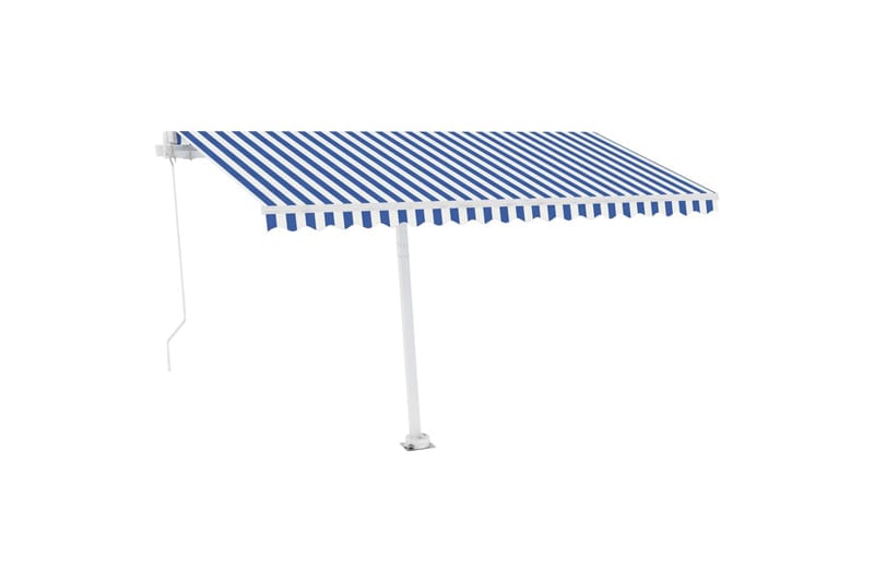 Vapaasti seisova sisäänkelattava markiisi 450x350 cm - Puutarhakalusteet - Aurinkosuoja - Markiisi
 - Terassimarkiisi