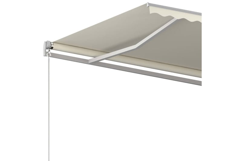 Vapaasti seisova sisäänkelattava markiisi 500x300 cm kerma - Kerma - Puutarhakalusteet - Aurinkosuoja - Markiisi
 - Terassimarkiisi